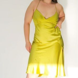 SEVILLE
Satin Midi Dress